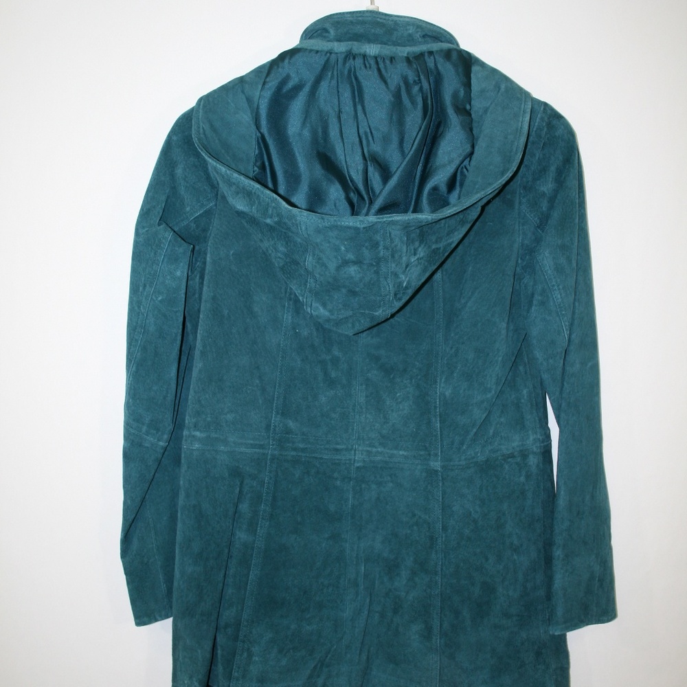 💕Washable Suede Anorak, Zip Off Hood - Picture 4 of 7